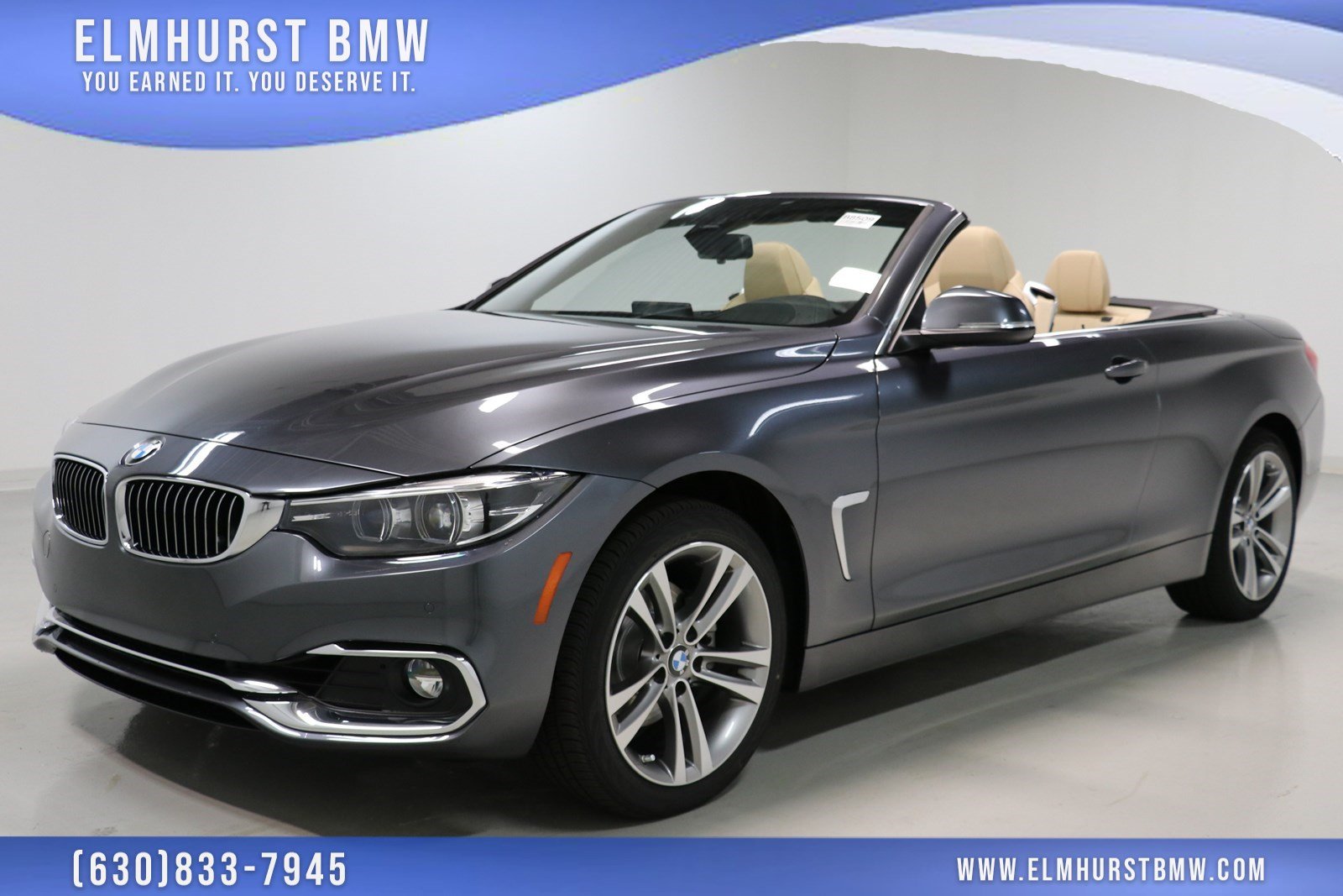 New 2019 BMW 4 Series 430i xDrive Convertible Convertible in Elmhurst #